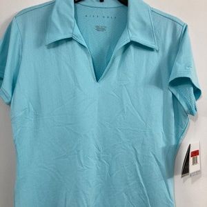 Womens Nike Large golf shirt